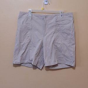 Eddie Bauer First Ascent Khaki Cargo Shorts